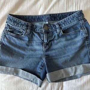 LOFT Women's Blue Denim Shorts